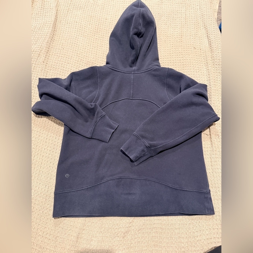 lululemon athletica Black Hooded Pullover Sweatshirt